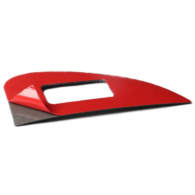 4 in 1 Car Carbon Fiber Window Button Panel Decorative Sticker for Alfa Romeo Giulia 2017-2019, Righ