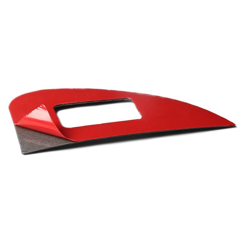 4 in 1 Car Carbon Fiber Window Button Panel Decorative Sticker for Alfa Romeo Giulia 2017-2019, Left