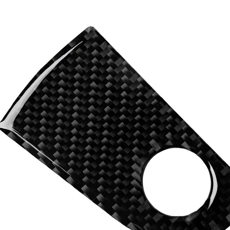 Car Carbon Fiber Passenger Seat Storage Decorative Sticker for Alfa Romeo Giulia 2017-2019, Right Dr