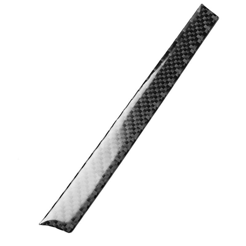 3 in 1 Car Carbon Fiber Gear Frame Panel Decorative Sticker for Alfa Romeo Giulia 2017-2019, Left Dr