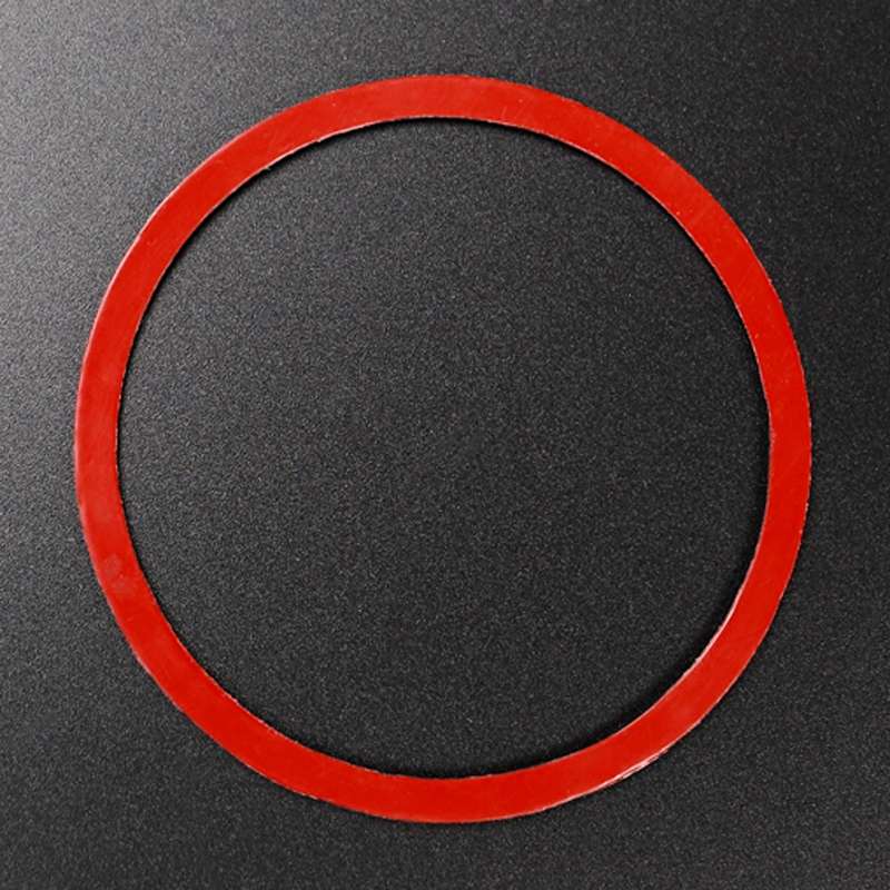 Car Carbon Fiber Steering Wheel Circle Decorative Sticker for Mazda 3 Axela / ATENZA / CX-4 / CX-5 2