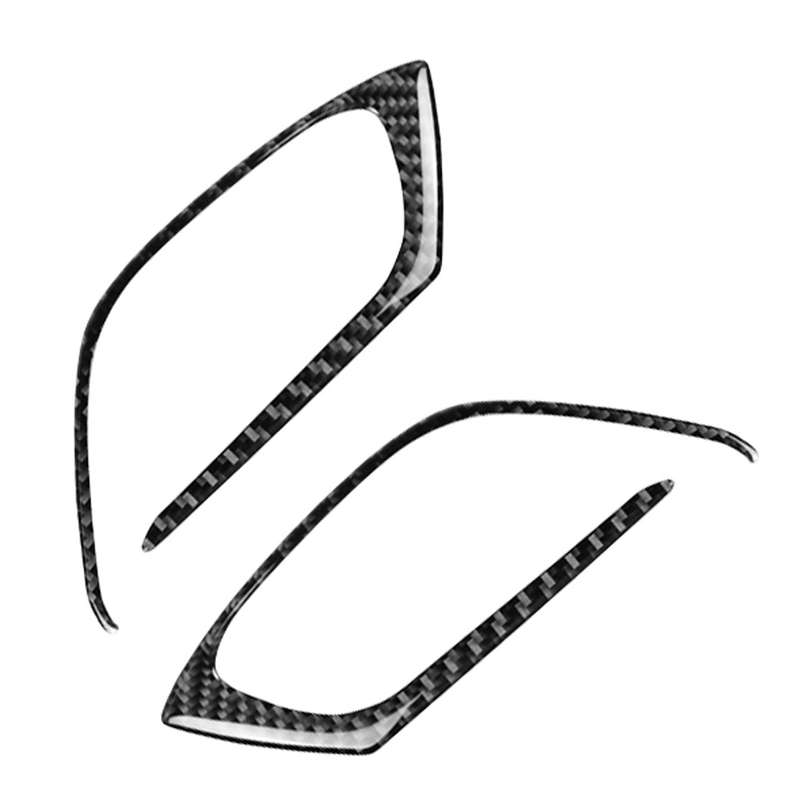 Car Carbon Fiber Inner Door Handle Decorative Sticker for Mazda CX-5 2017-2018, Left and Right Drive