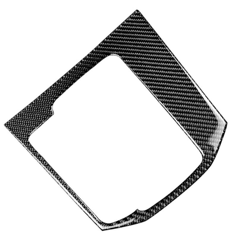 Car Carbon Fiber Gear Panel Decorative Sticker for Mazda CX-5 2017-2018, Left Drive
