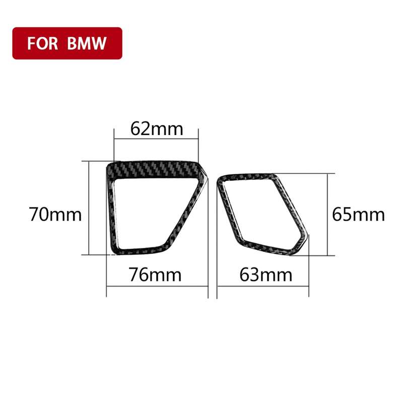 Car Carbon Fiber Instrument Air Outlet Decorative Sticker for BMW 3 Series G20/G28/325Li/330d/335 20
