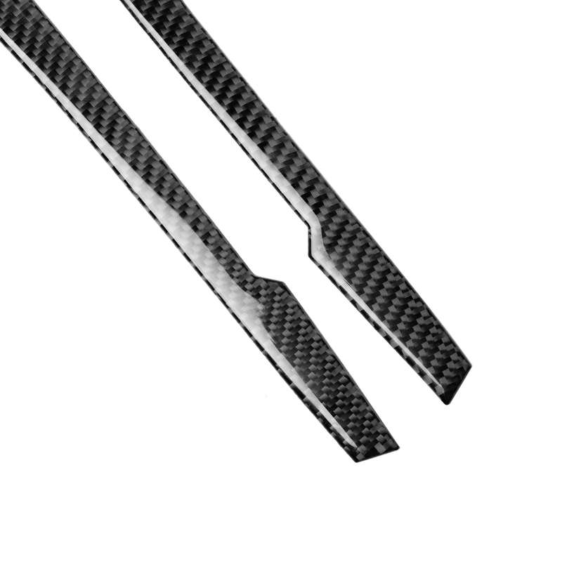 Car Carbon Fiber Light Eyebrow Decorative Sticker for BMW 3 Series G20/G28/325Li/330d/335 2019-2020,
