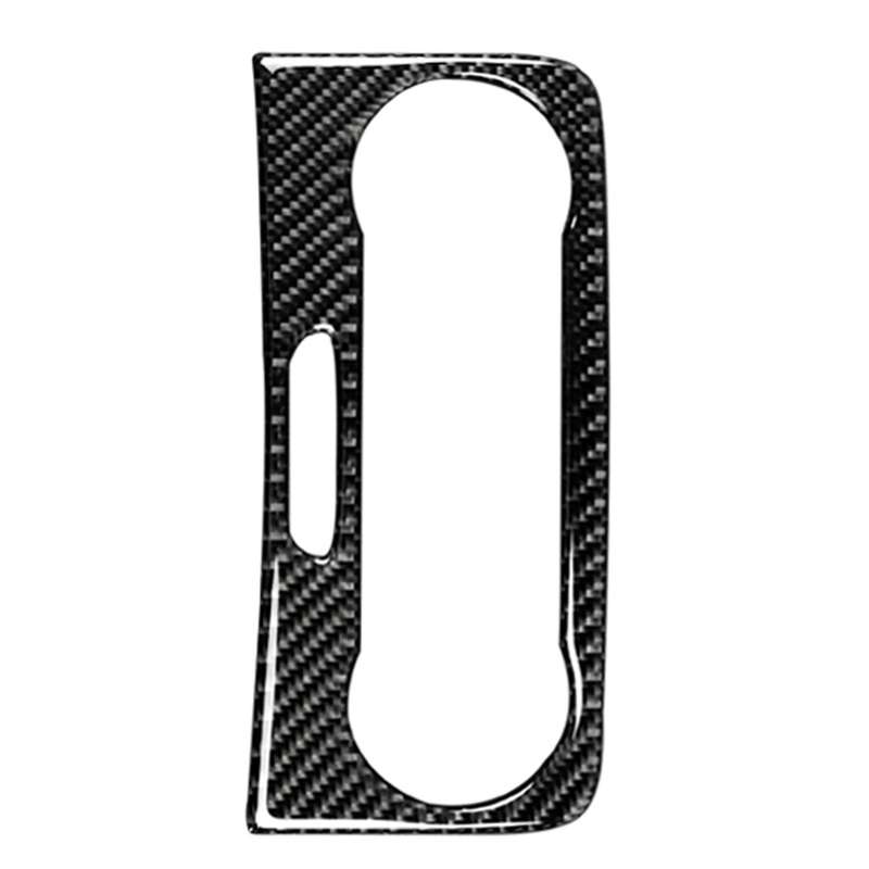 Car Carbon Fiber Air Conditioning Control Panel Decorative Sticker for Mercedes-Benz Traje Para GLK