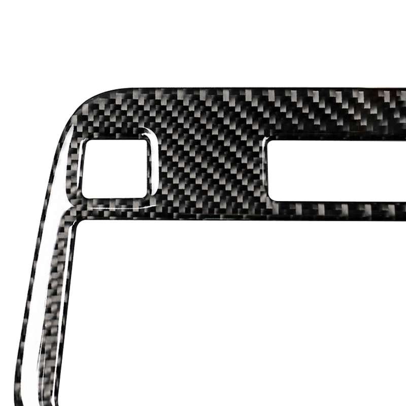 Car Carbon Fiber Solid Color CD Panel Decorative Sticker for Mercedes-Benz Traje Para GLK X204 300,