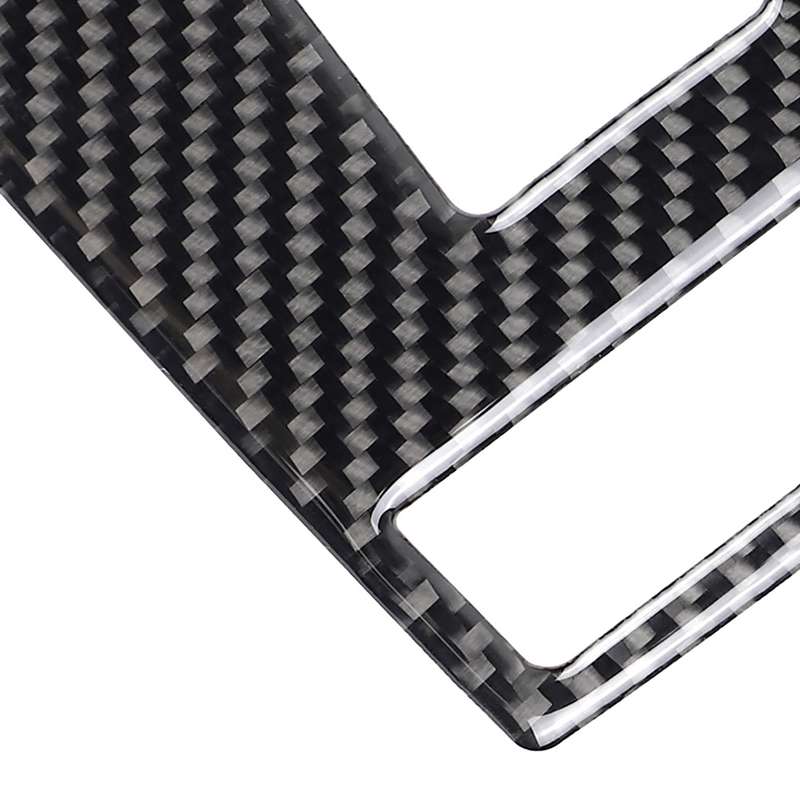 Car Carbon Fiber Solid Color Reading Light Decorative Sticker for Mercedes-Benz C Clase W204 2007-20