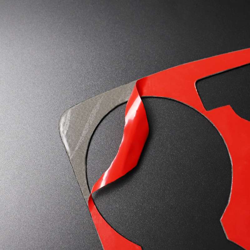Car Carbon Fiber Solid Color Handrail Water Cup Holder Decorative Sticker for Mercedes-Benz GLK 2008