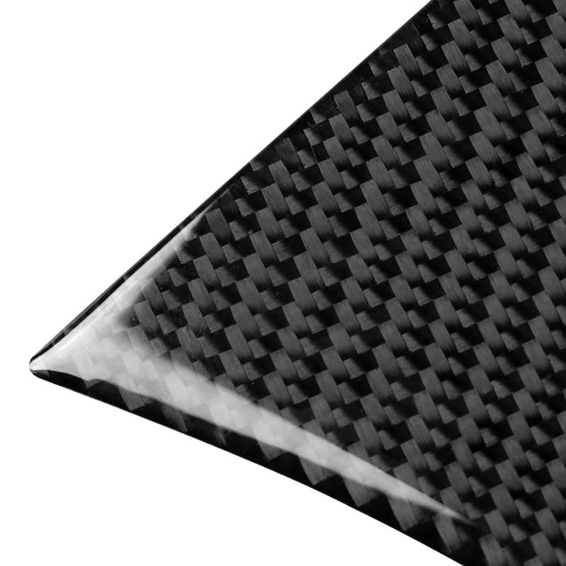 Car Carbon Fiber Rear Window Decorative Sticker for Mercedes-Benz GLA 2015-2018, Left and Right Driv