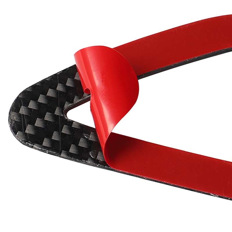 Car Carbon Fiber German Color Dashboard Air Outlet Decorative Sticker for Mercedes-Benz A Class 2013