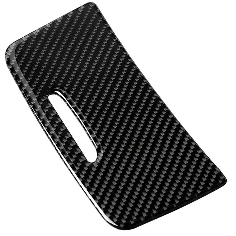 Car Carbon Fiber German Color Central Control Panel Decorative Sticker for Mercedes-Benz A Class 201