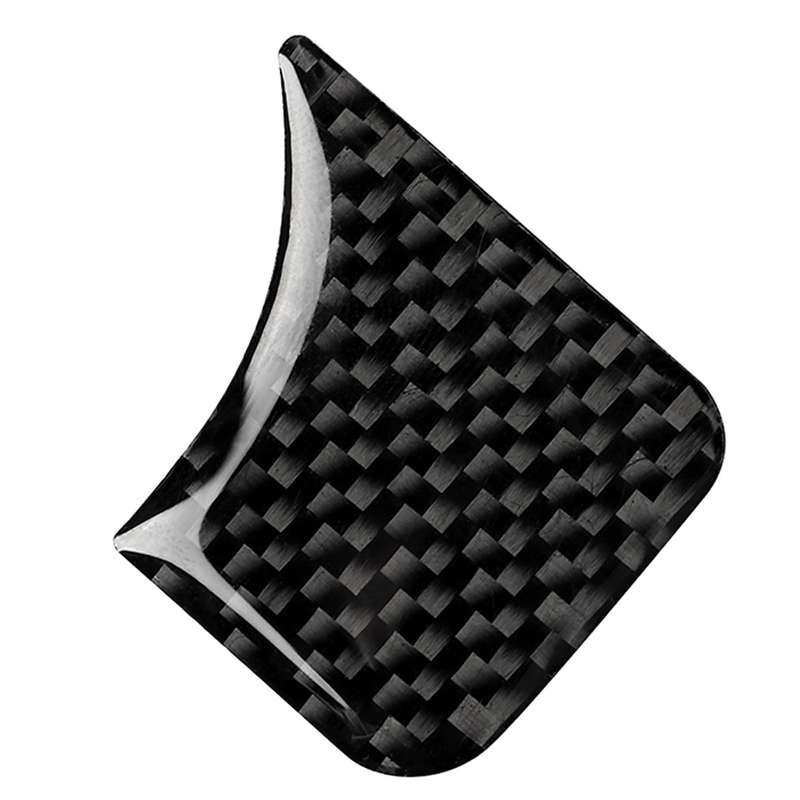 Car Carbon Fiber German Color Headlight Switch A Decorative Sticker for Mercedes-Benz A 2013-2018/B