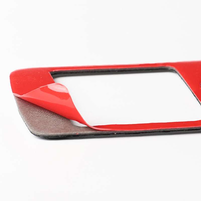 Car Carbon Fiber German Color Window Lift Panel Decorative Sticker for Mercedes-Benz C Class 2010-20
