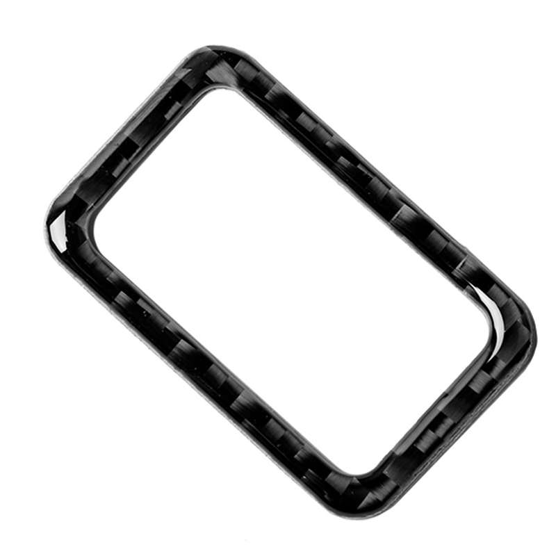 Car Carbon Fiber Solid Color Window Lift Panel Decorative Sticker for Mercedes-Benz C Class 2010-201