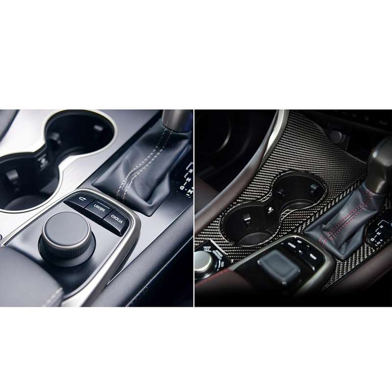 Car Carbon Fiber Gear Panel Decorative Sticker for Lexus RX300 / 270 / 200T / 450h 2016-2019, Right