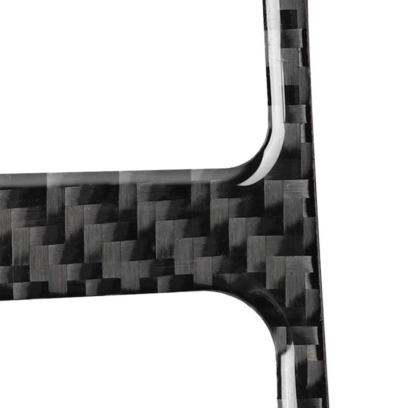 Car Carbon Fiber Trunk Switch Decorative Sticker for Lexus IS250 300 350C 2006-2012, Left and Right