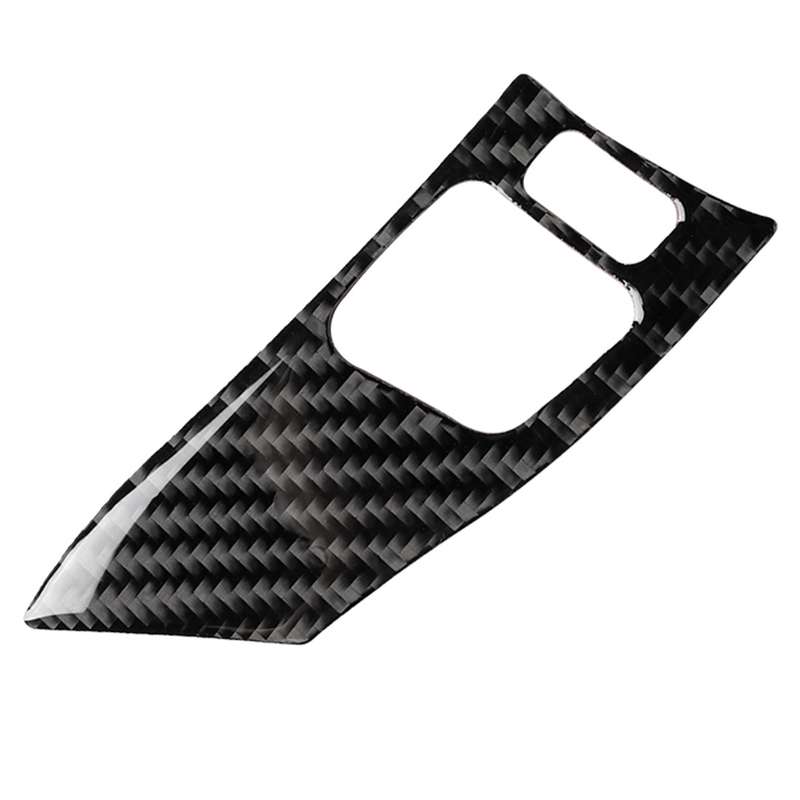 Car Carbon Fiber Steering Wheel Button B Decorative Sticker for Lexus IS250 300 350C 2006-2012, Left