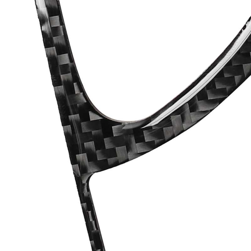 Car Carbon Fiber Rear Door Handle Decorative Sticker for Lexus IS250 300 350C 2006-2012, Left and Ri