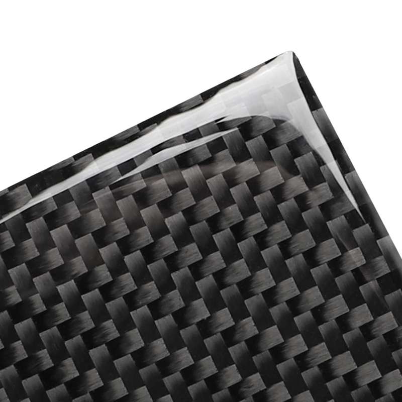 Car Carbon Fiber Cigarette Lighter Panel Decorative Sticker for Lexus IS250 300 350C 2006-2012, Left