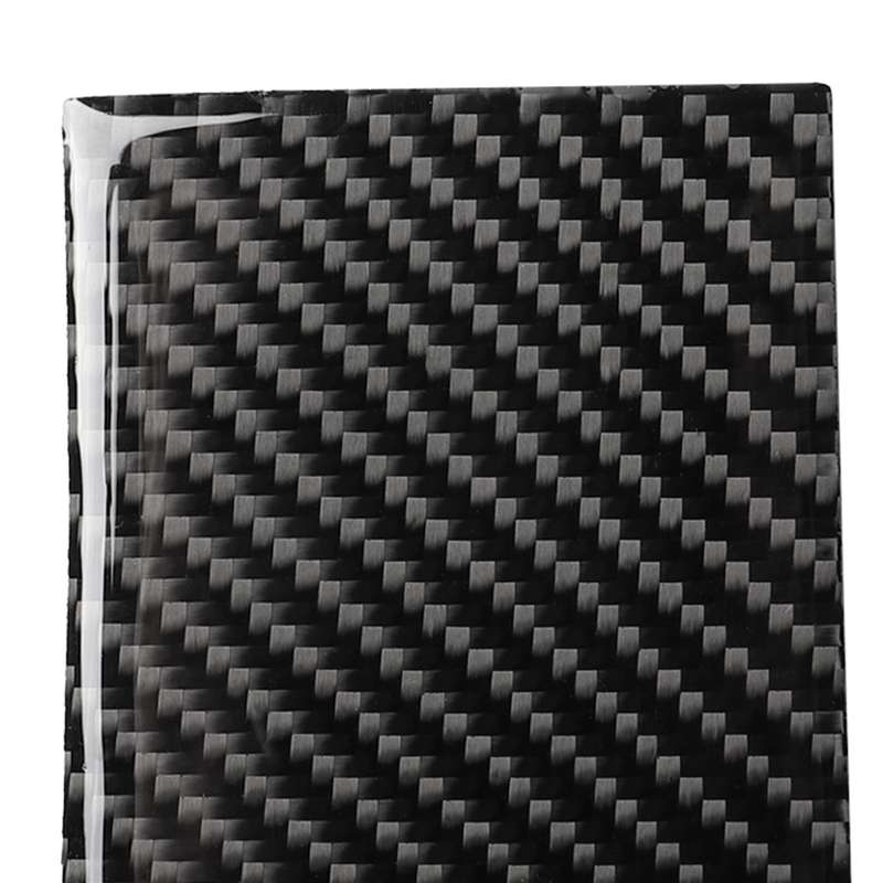 Car Carbon Fiber Water Cup Holder Panel Decorative Sticker for Lexus IS250 300 350C 2006-2012, Left