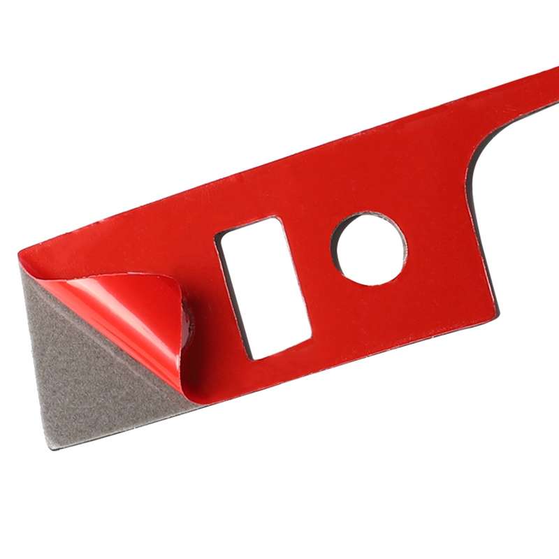 Car Carbon Fiber Navigation Panel B Decorative Sticker for Lexus IS250 300 350C 2006-2012, Left and