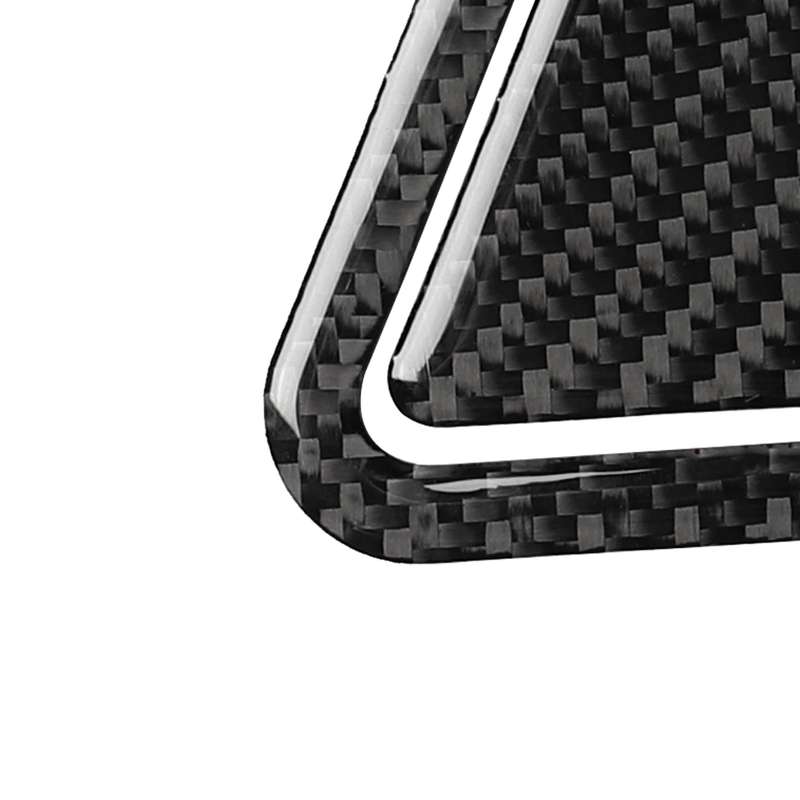 Car Carbon Fiber Ashtray Panel Decorative Sticker for Audi A6 S6 C7 A7 S7 4G8 2012-2018, Left and Ri