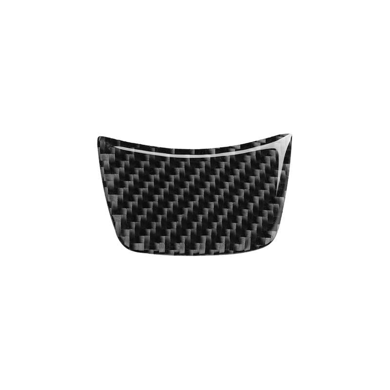 Car Carbon Fiber Steering Wheel Decorative Sticker for Audi A6 S6 C7 A7 S7 4G8 2012-2018, Left and R