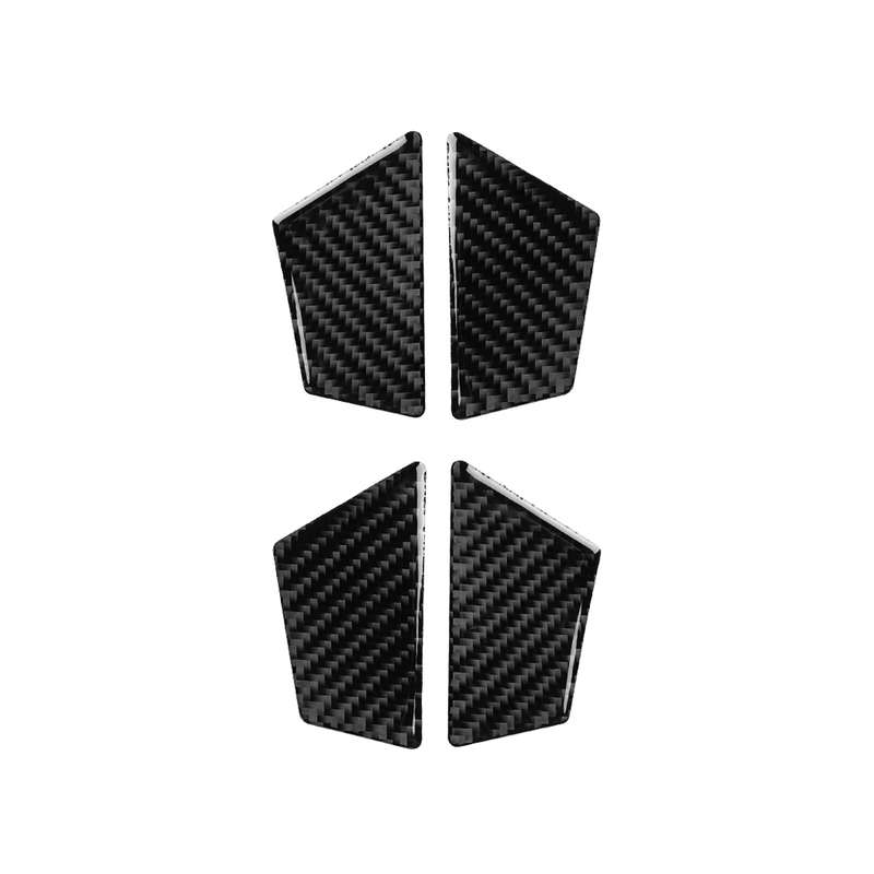 Car Carbon Fiber Inner Door Bowl Decorative Sticker for Audi A6 S6 C7 A7 S7 4G8 2012-2018, Left and