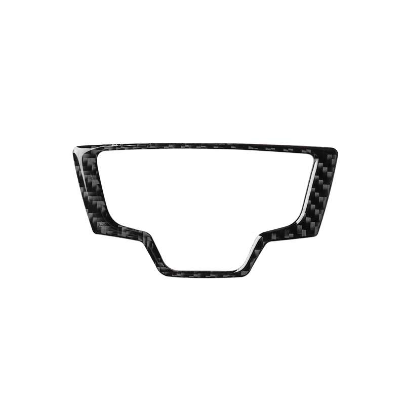 Car Carbon Fiber Multimedia Panel Decorative Sticker for Audi A6 S6 C7 A7 S7 4G8 2012-2018, Left and