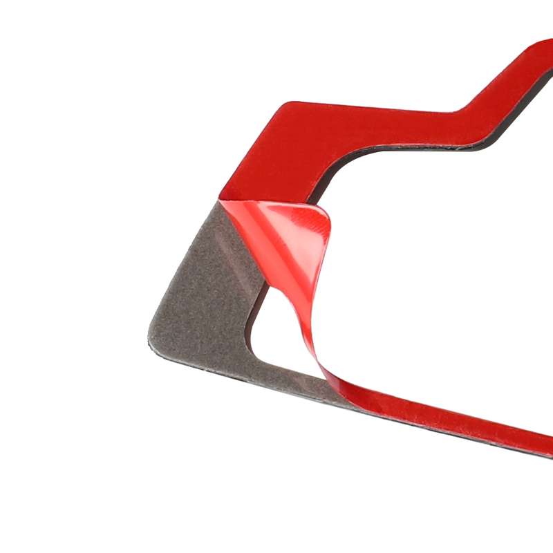 Car Carbon Fiber Multimedia Panel Decorative Sticker for Audi A6 S6 C7 A7 S7 4G8 2012-2018, Left and