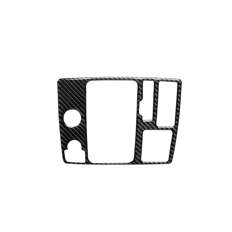 Car Carbon Fiber One-button Start Panel Decorative Sticker for Audi A6 S6 C7 A7 S7 4G8 2012-2018, Ri