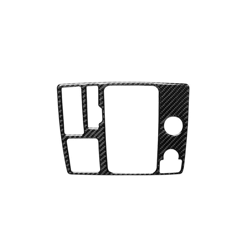 Car Carbon Fiber One-button Start Panel Decorative Sticker for Audi A6 S6 C7 A7 S7 4G8 2012-2018, Le