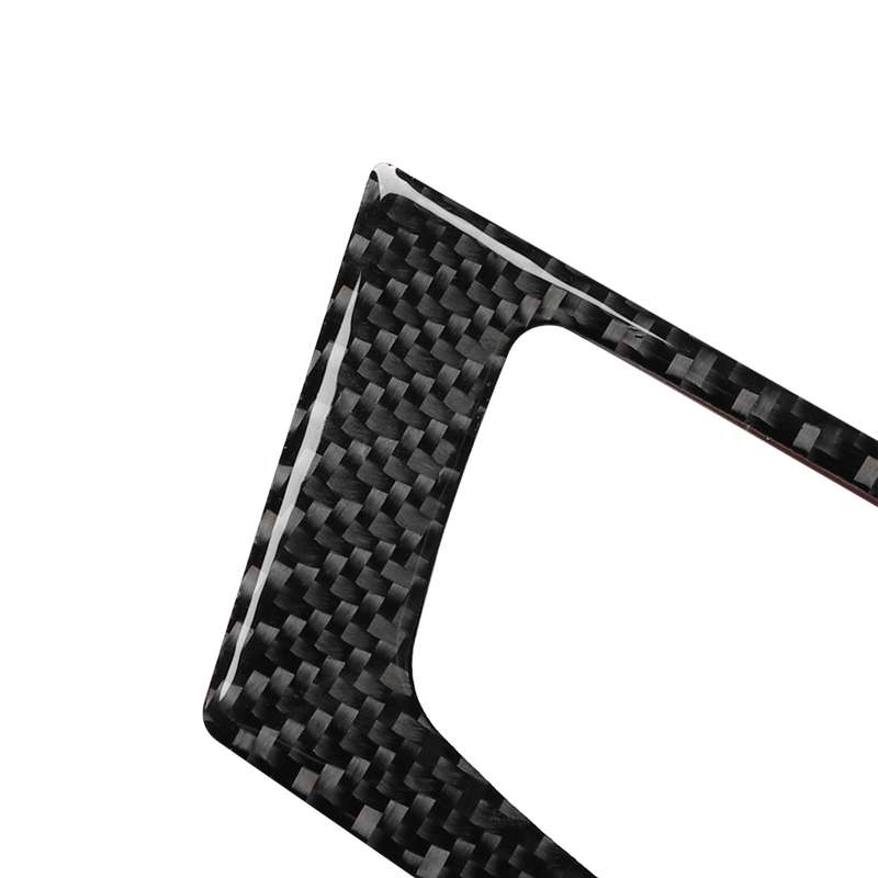 Car Carbon Fiber Air Conditioning CD Panel Decorative Sticker for Audi A6 S6 C7 A7 S7 4G8 2012-2018,