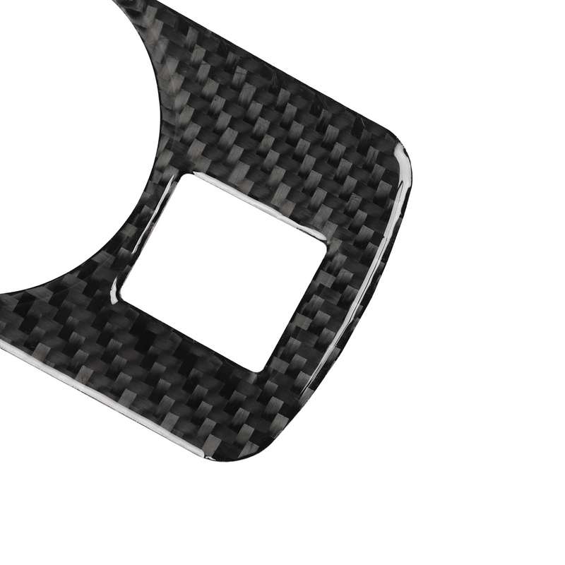Car Carbon Fiber Headlight Switch Decorative Sticker for Audi TT 8n 8J MK123 TTRS 2008-2014, Right D