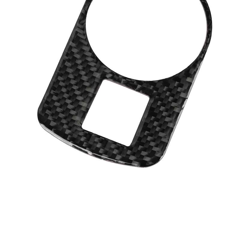 Car Carbon Fiber Headlight Switch Decorative Sticker for Audi TT 8n 8J MK123 TTRS 2008-2014, Left Dr
