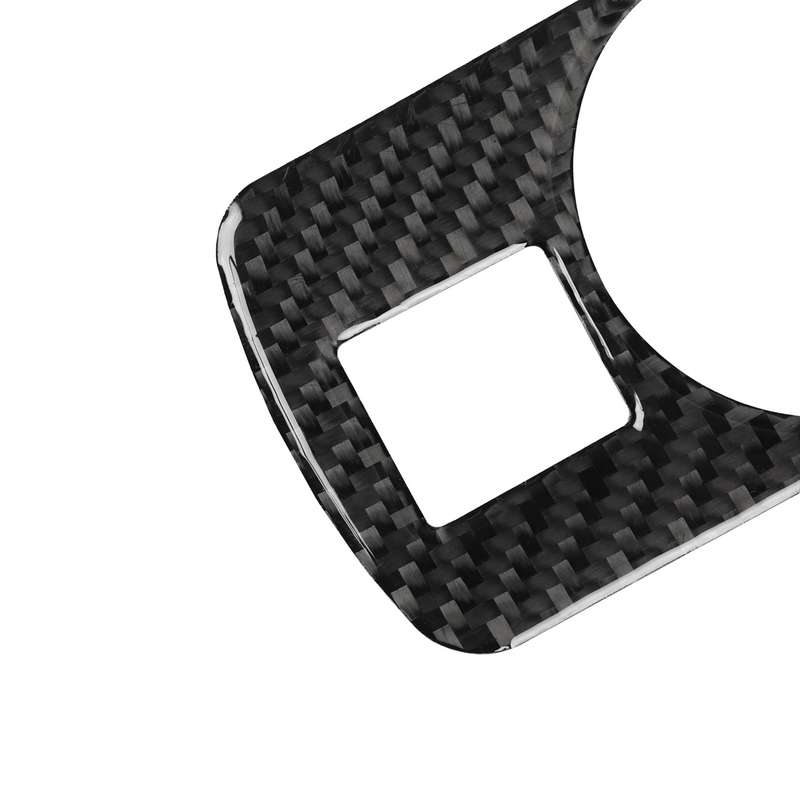Car Carbon Fiber Headlight Switch Decorative Sticker for Audi TT 8n 8J MK123 TTRS 2008-2014, Left Dr