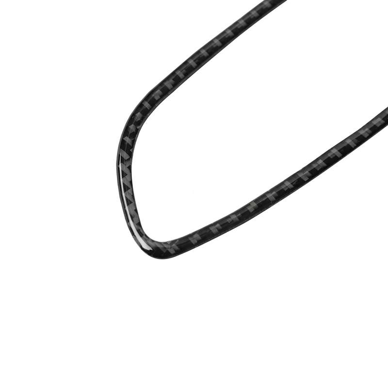 Car Carbon Fiber Door Handle Frame Decorative Sticker for Audi TT 8n 8J MK123 TTRS 2008-2014, Left a