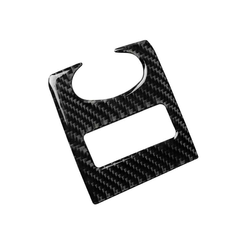 Car Carbon Fiber Glass Lifter Panel Decorative Sticker for Audi TT 8n 8J MK123 TTRS 2008-2014, Left