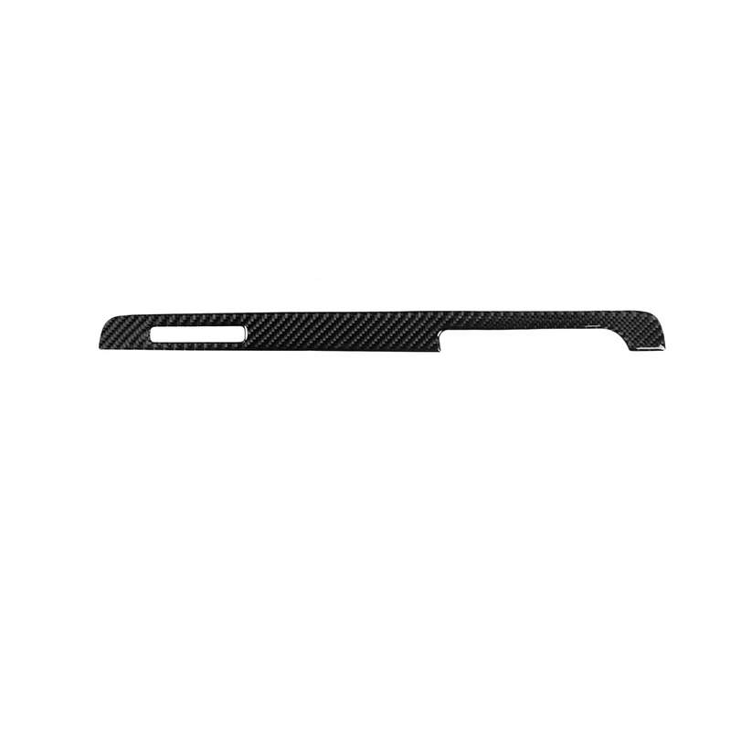 Car Carbon Fiber Passenger Seat Decorative Strip for Audi TT 8n 8J MK123 TTRS 2008-2014, Right Drive
