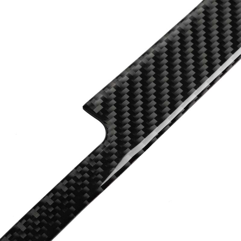 Car Carbon Fiber Passenger Seat Decorative Strip for Audi TT 8n 8J MK123 TTRS 2008-2014, Right Drive