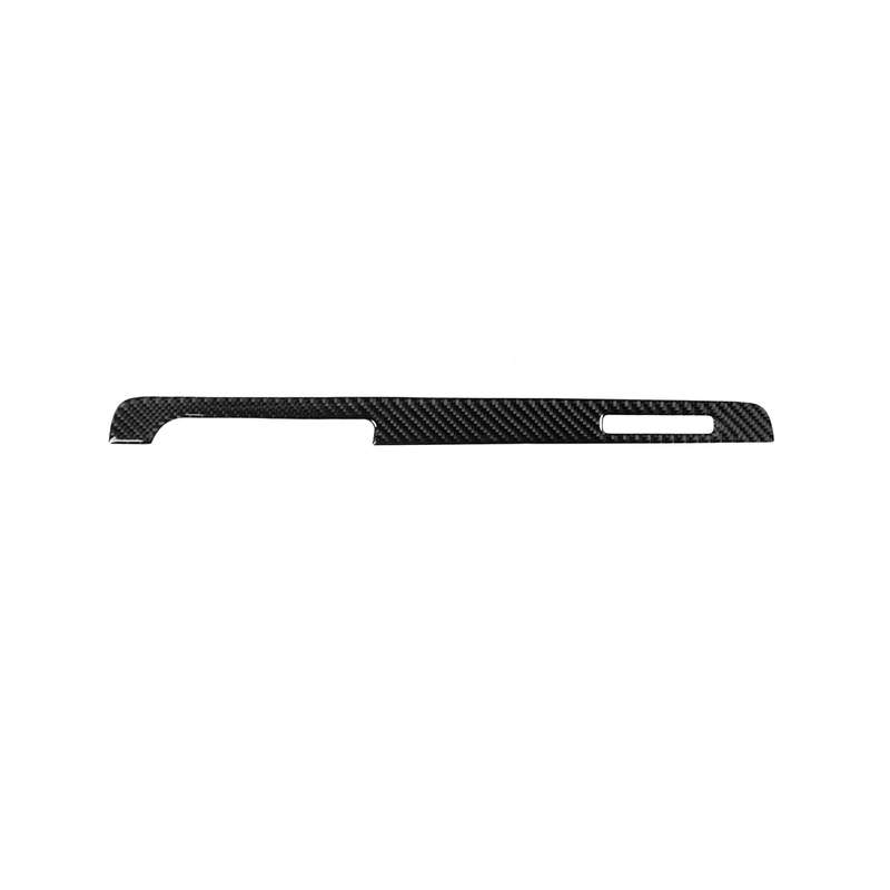 Car Carbon Fiber Passenger Seat Decorative Strip for Audi TT 8n 8J MK123 TTRS 2008-2014, Left Drive