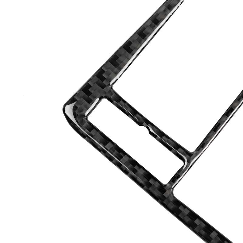 Car Carbon Fiber Air Conditioning CD Panel Decorative Sticker for Audi TT 8n 8J MK123 TTRS 2008-2014