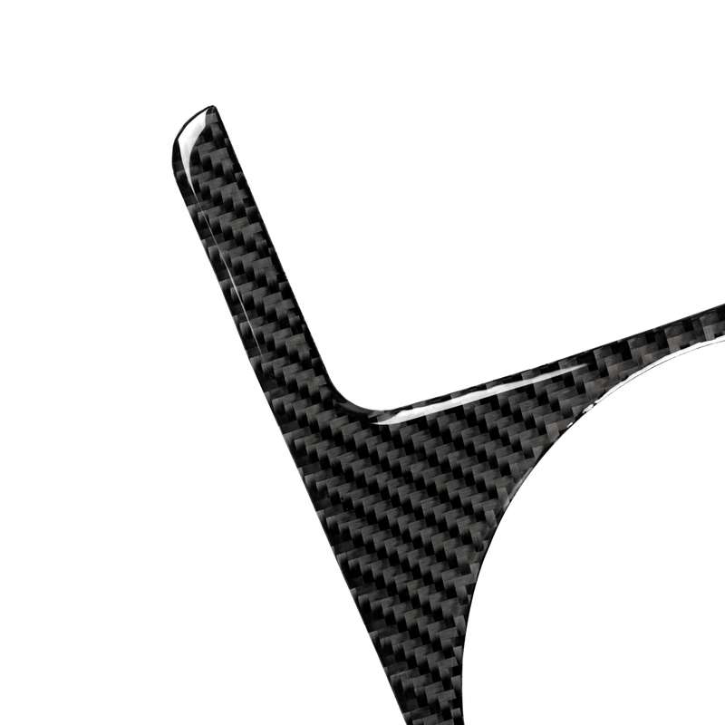 Car Carbon Fiber Gear Shift Panel Decorative Sticker for Audi TT 8n 8J MK123 TTRS 2008-2014, Left Dr