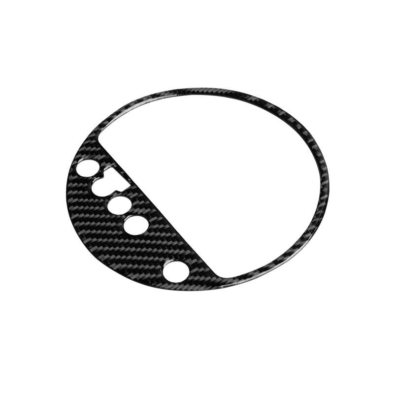 Car Carbon Fiber Gear Shift Position Panel Decorative Sticker for Audi TT 8n 8J MK123 TTRS 2008-2014