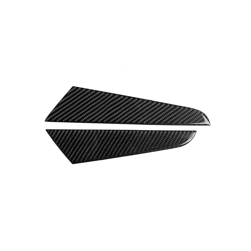 Car Carbon Fiber Gear Shift Position Side Panel Decorative Sticker for Audi A3 2014-2019, Right Driv