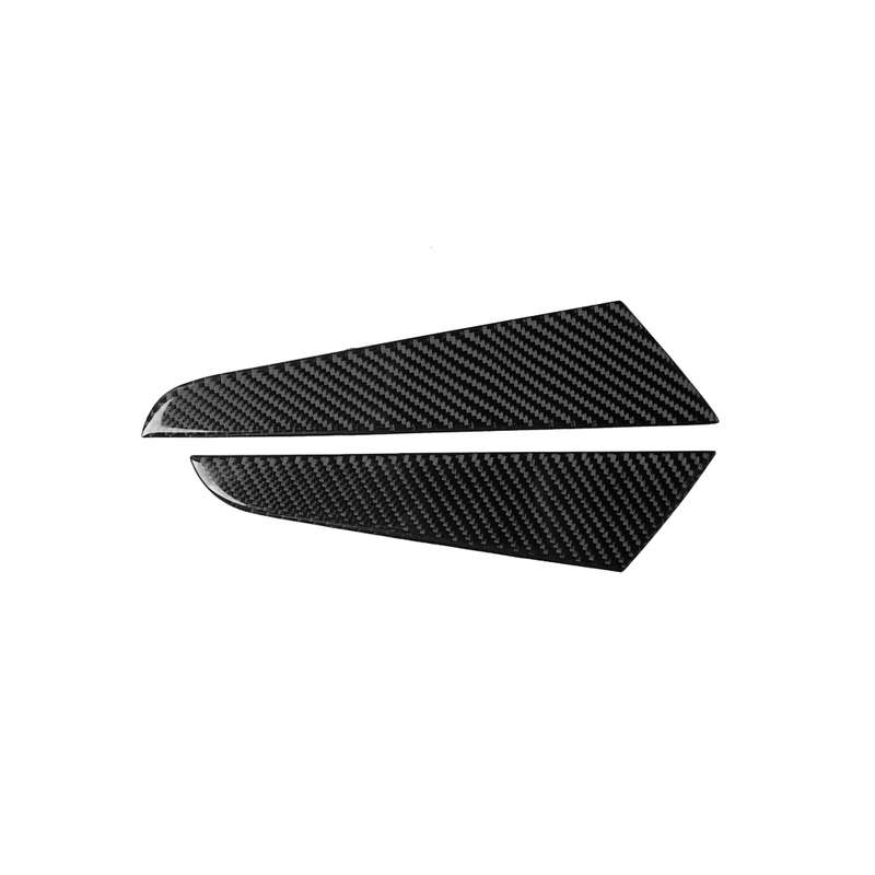 Car Carbon Fiber Gear Shift Position Side Panel Decorative Sticker for Audi A3 2014-2019, Left Drive