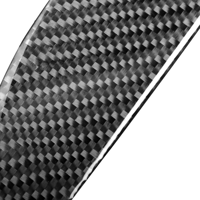 4 PCS Car Carbon Fiber Window Lifting Button Decorative Stickers for Volvo V60 / XC60 2010-2017 / S6
