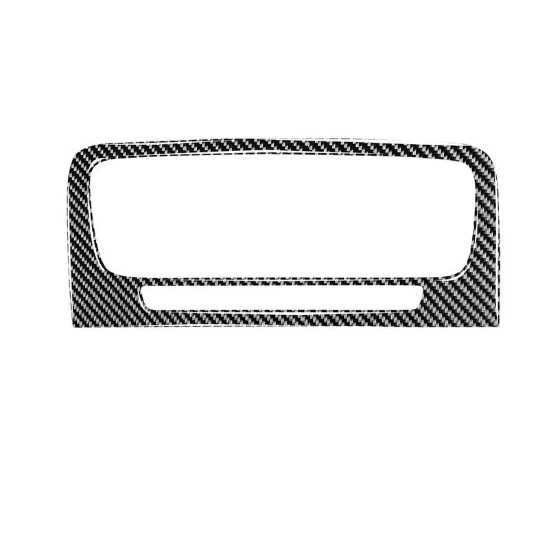 Car Carbon Fiber Central Control Air Outlet Decorative Stickers for Volvo V60 2010-2017 / S60 2010-2