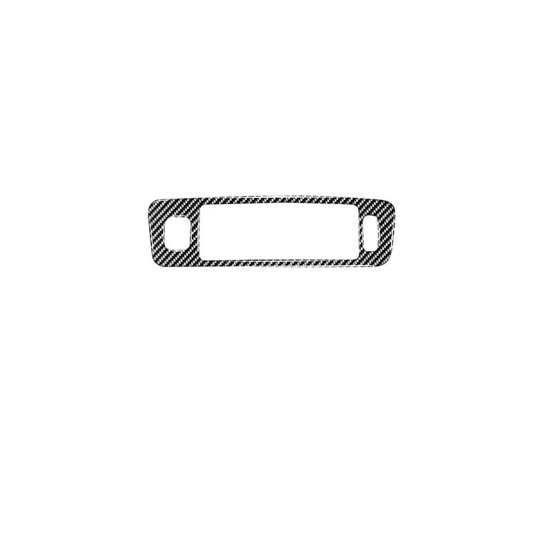 Car Carbon Fiber Central Control Below Air Outlet Decorative Stickers for Volvo V60 2010-2017 / S60
